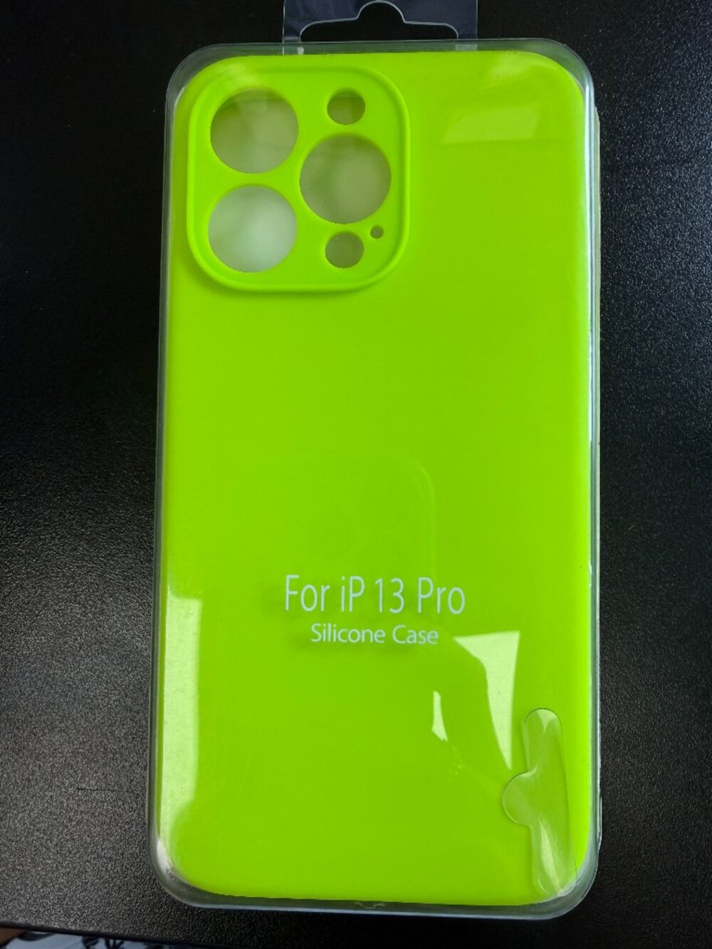 iPhone 13 Pro Cases - Neon Green, Clear, and White